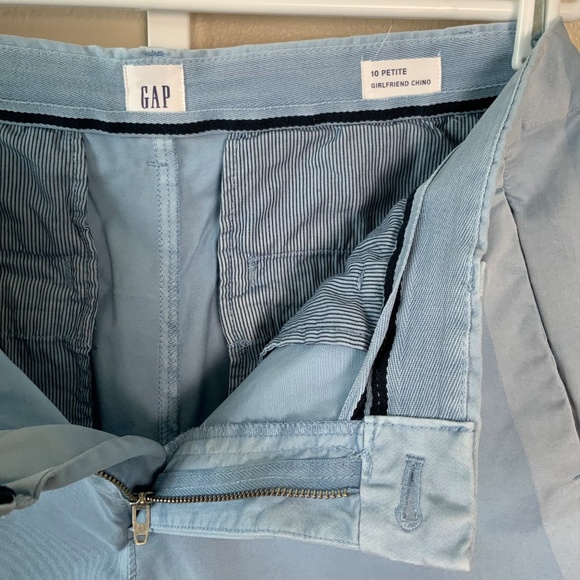 GAP Cropped Tuxedo Stripe Girlfriend Chino - Picture 16 of 16